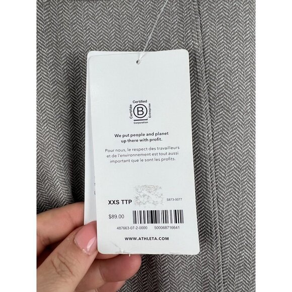 ATHLETA Delancey Herringbone Tight in Tan, Size XXS, NWT! - Picture 4 of 9